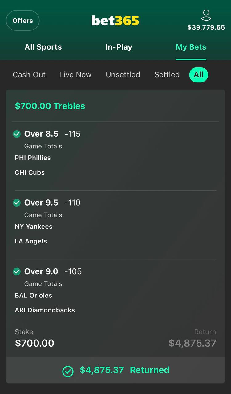 Probaly winning tip