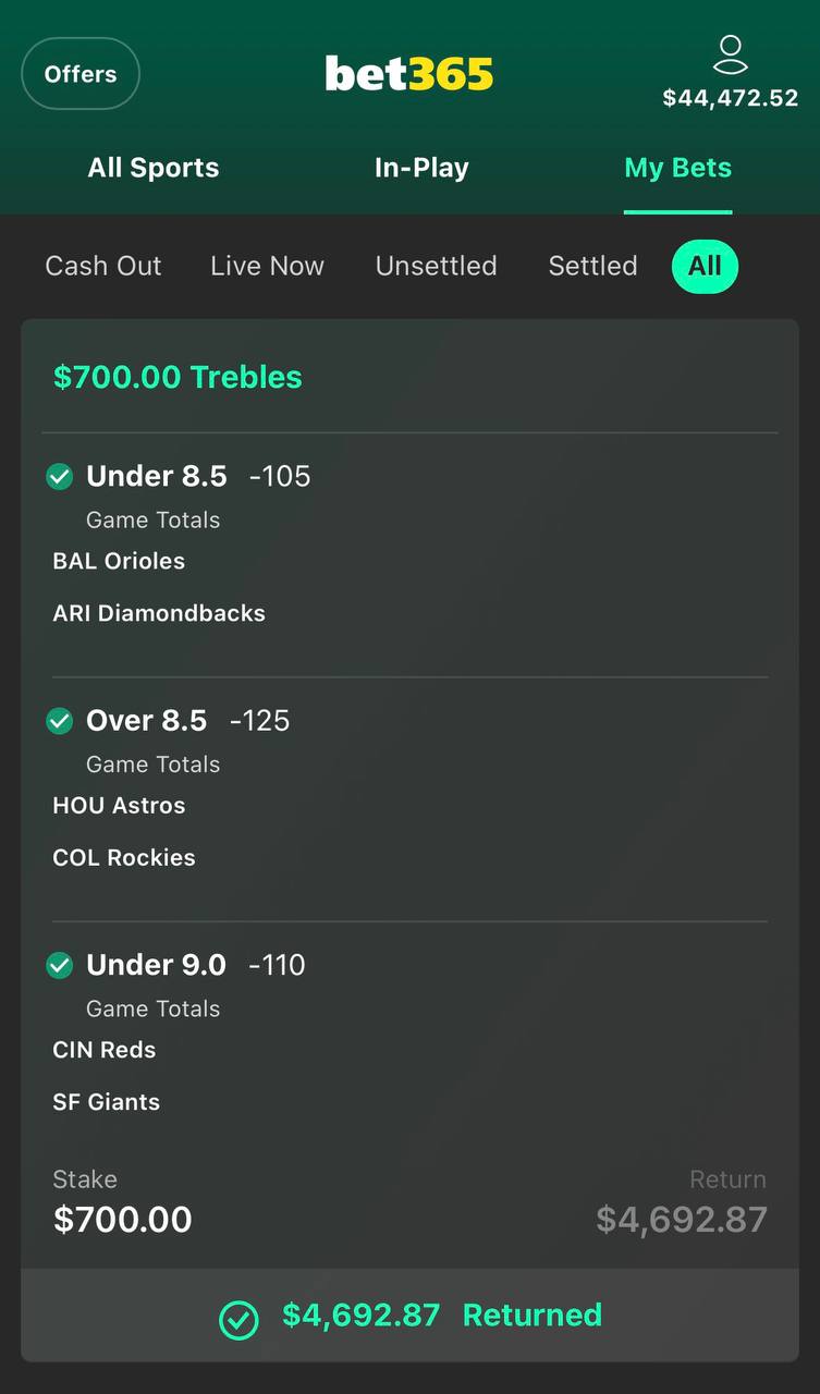 Probaly winning tip