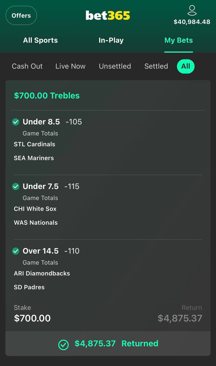 Probaly winning tip